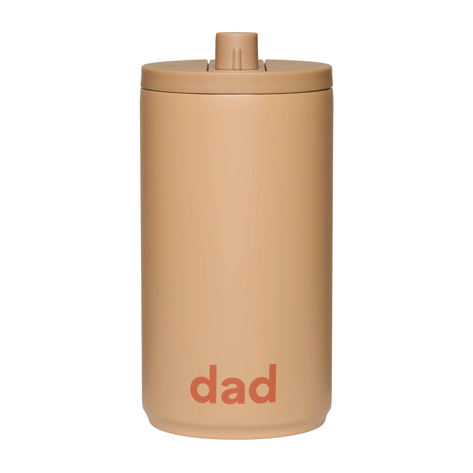Design Letters to go-krus 35 cl, Dad/Beige Design Letters