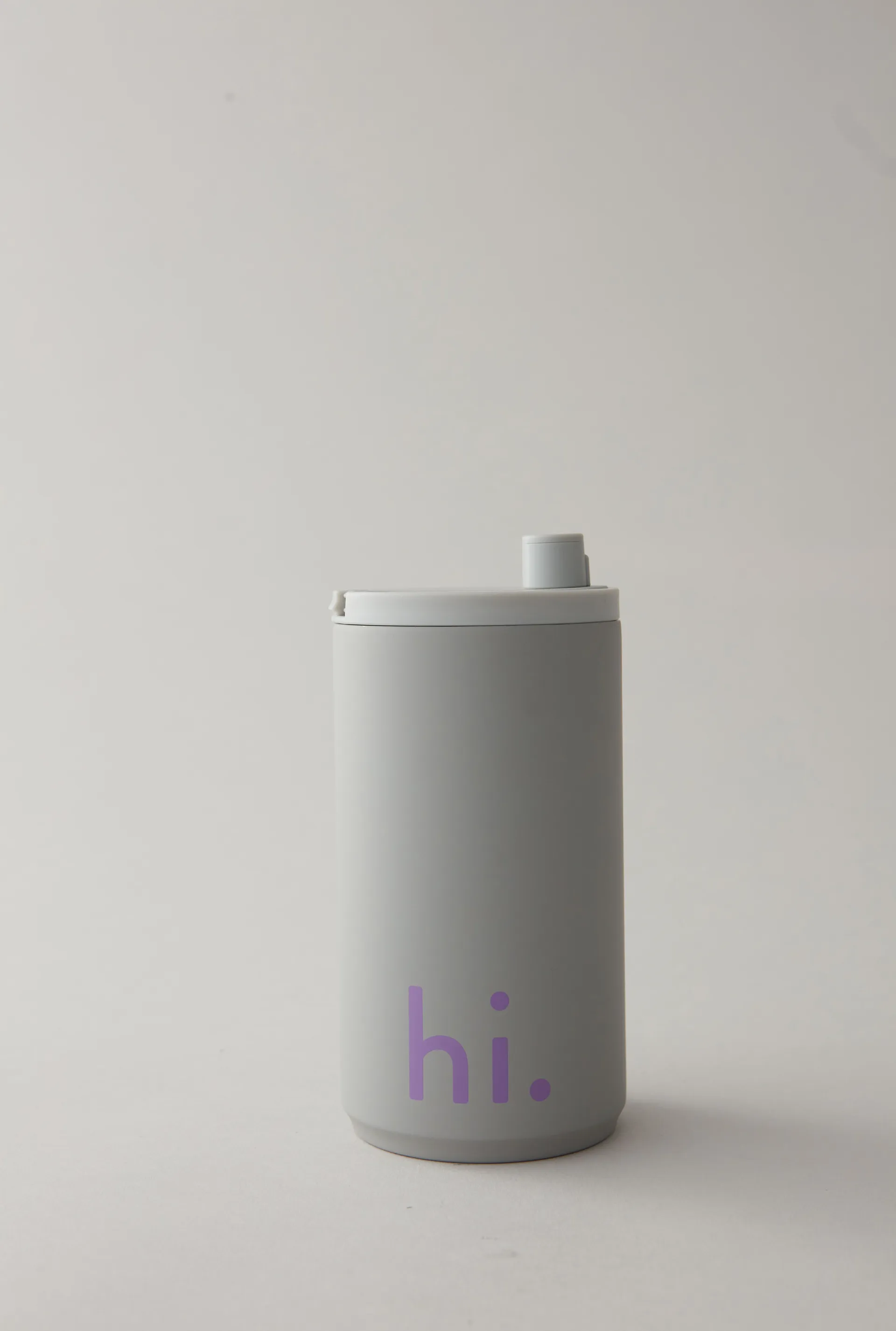 Design Letters to go-krus 35 cl, Hi-cool gray Design Letters