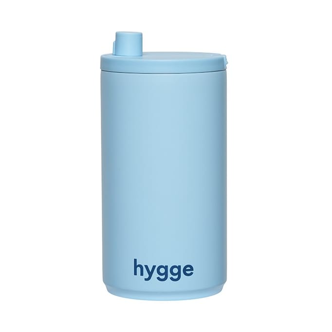 Design Letters to go-krus 35 cl - Hygge-Lyseblå - Design Letters