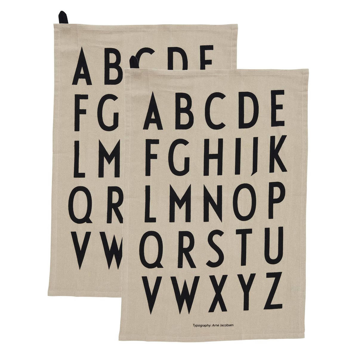 Design Letters Design Letters viskestykke 40×60 cm pakke med to styk Beige