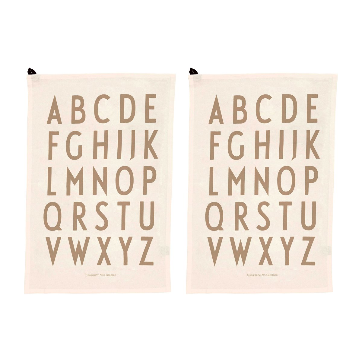 Design Letters Design Letters viskestykke 40×60 cm pakke med to styk Offwhite