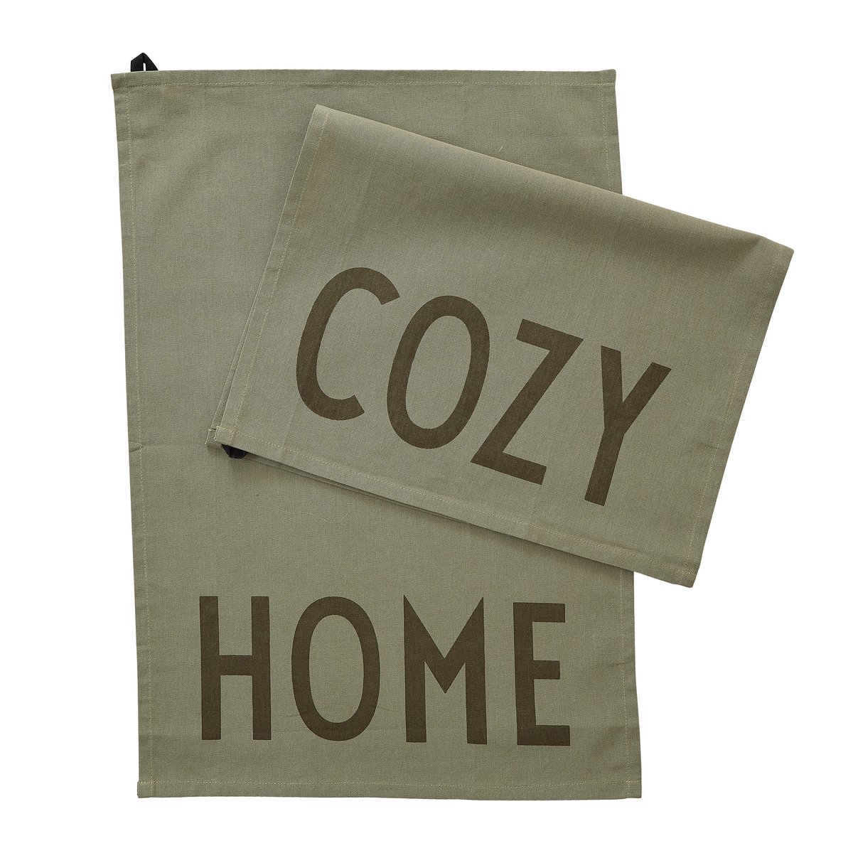 Design Letters Design Letters viskestykke favorit 2 dele Cozy/Home/Olive green