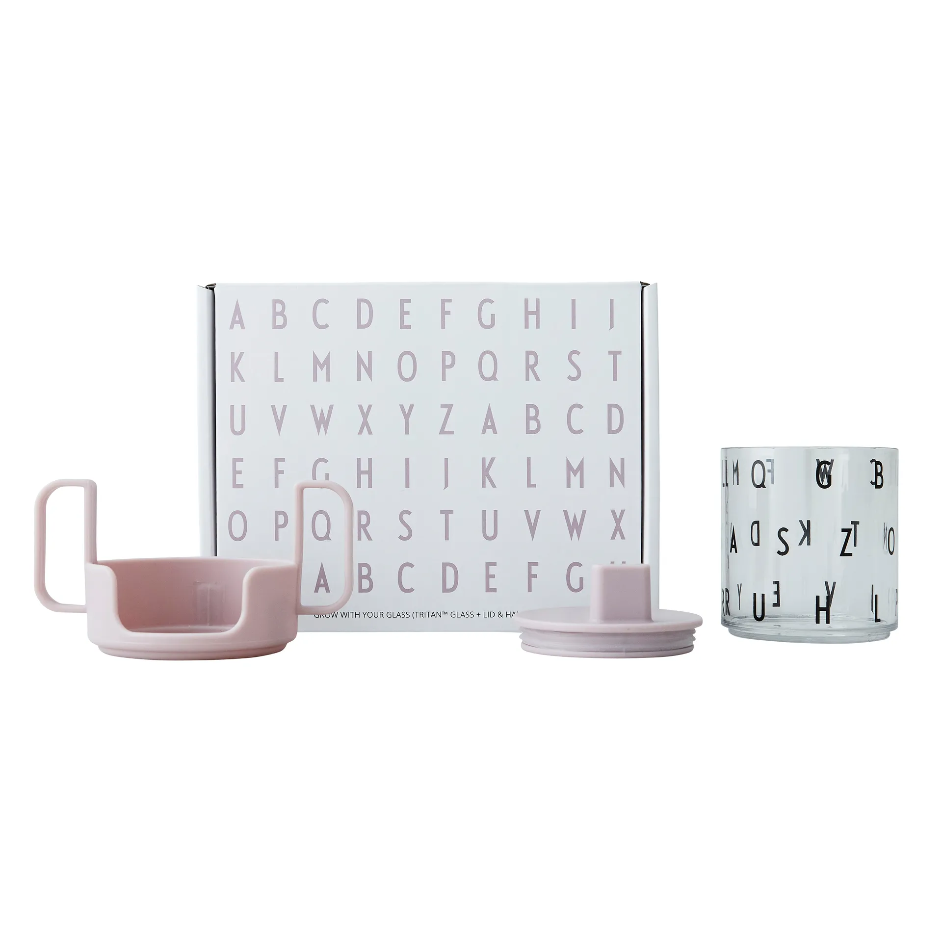 Grow with your cup kop, Lavendel Design Letters
