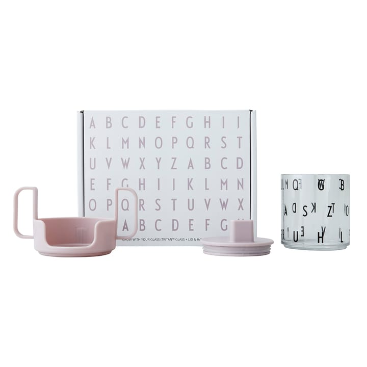 Grow with your cup kop, Lavendel Design Letters