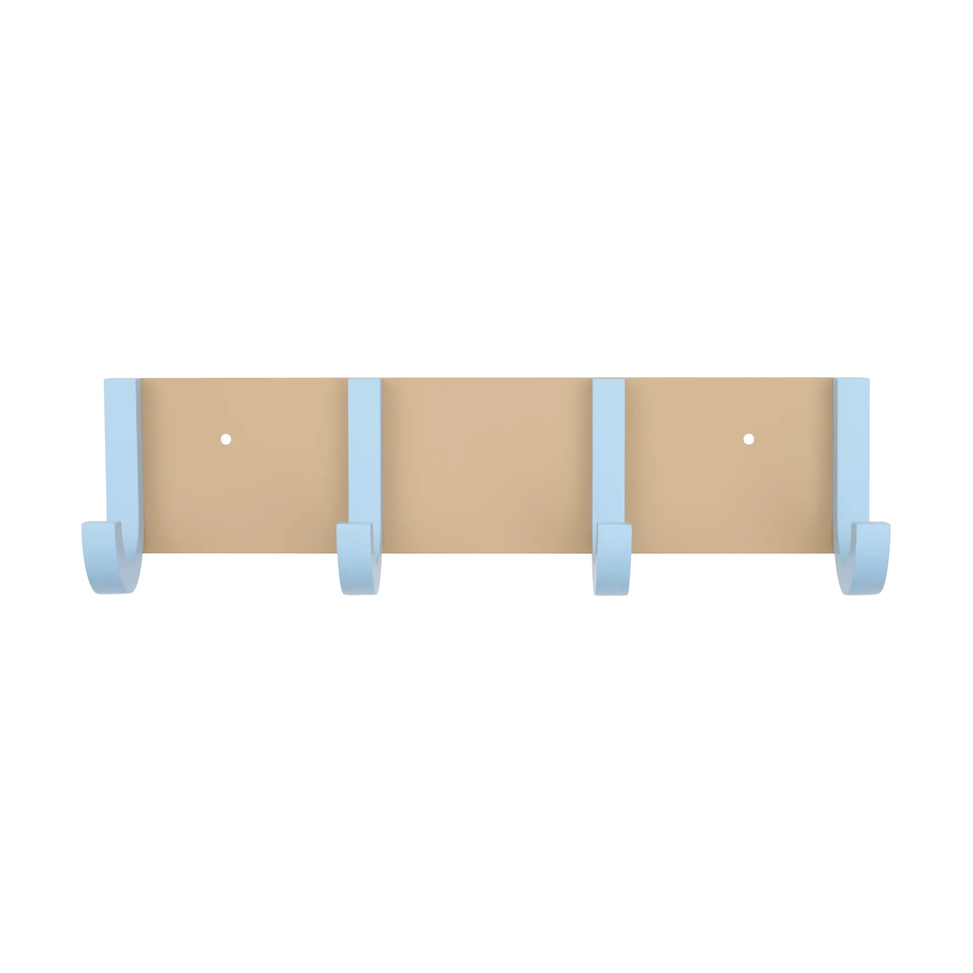 Jay tøjstativ 4 kroge, Beige-light blue Design Letters