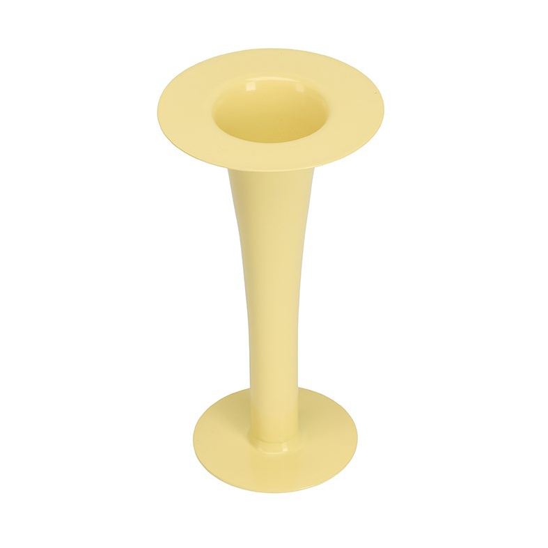 Design Letters Trumpet 2-i-1 vase og lysestage 24 cm Yellow