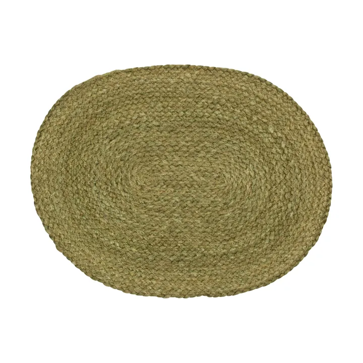 Elin dækkeserviet oval - Avocado - Dixie