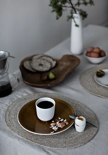 Ella dækkeserviet oval - Beige - Dixie