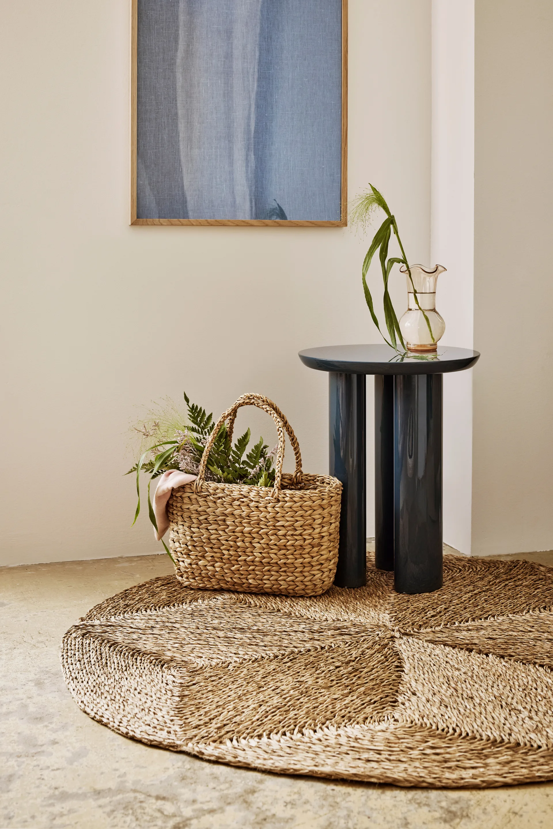 Esther taske 2 dele, Natural Dixie