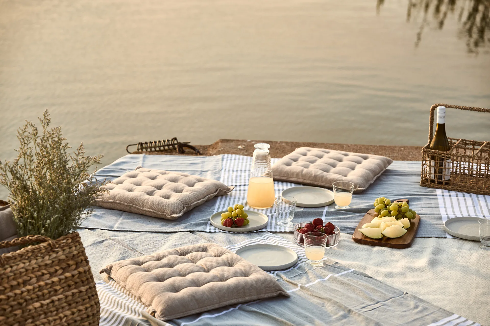 Esther taske 2 dele, Natural Dixie