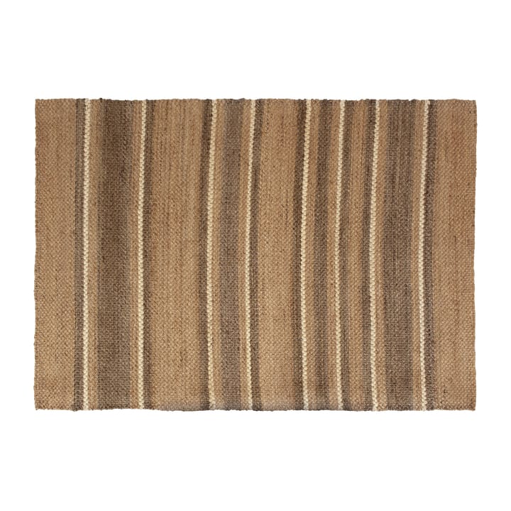 Fanny striped jutetæppe, Natur, 160x230 cm Dixie