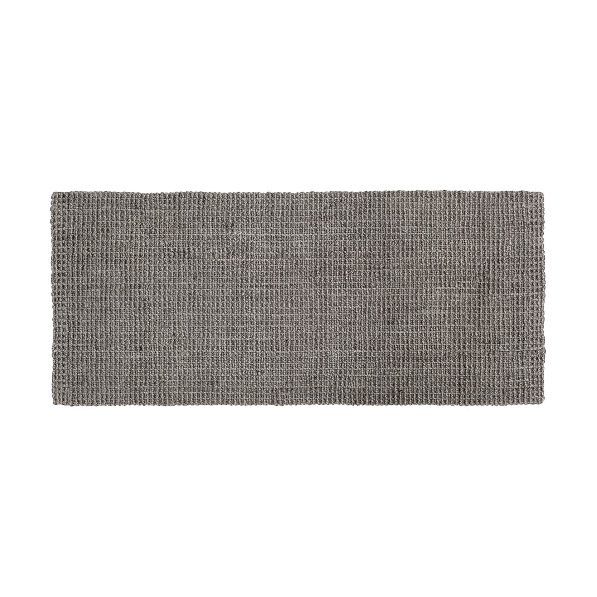 Dixie Julia jutetæppe Cement grey 80×180 cm