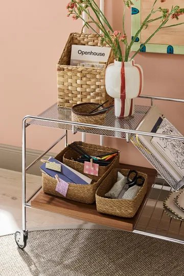 Lily vægkurv 2 dele - Natural - Dixie