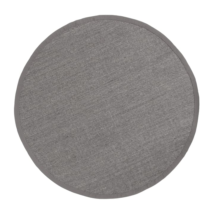 Sisal tæppe rund grå, Ø150 cm Dixie