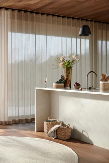 Sisal tæppe rund marble - Ø150 cm - Dixie