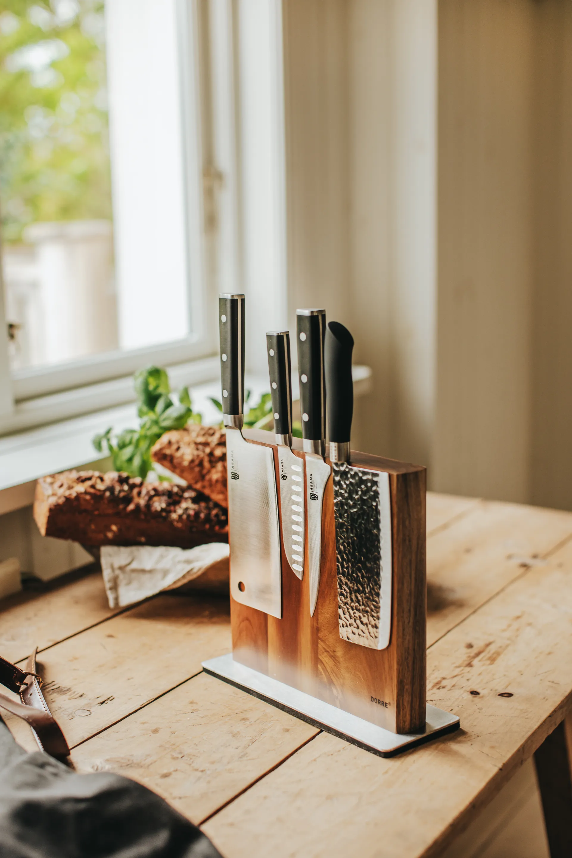 Akira kinesisk kokkekniv 30 cm, Sort Dorre