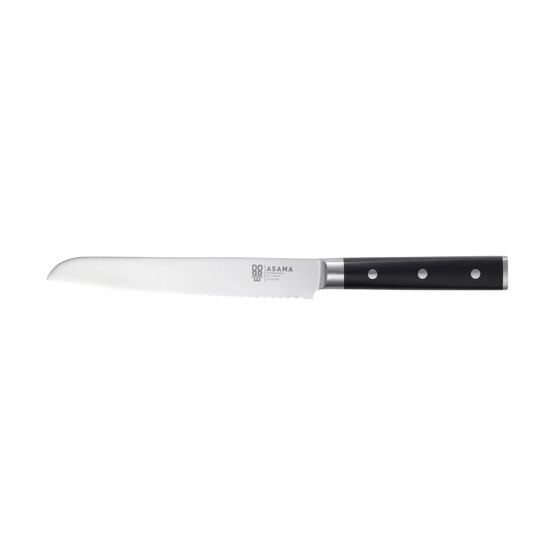 Asama brødkniv 20 cm, Rustfrit stål Dorre