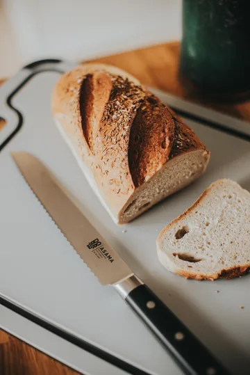 Asama brødkniv 20 cm - Rustfrit stål - Dorre