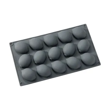 Beck bageform - Grå, citron, silikone, 15 stk - Dorre