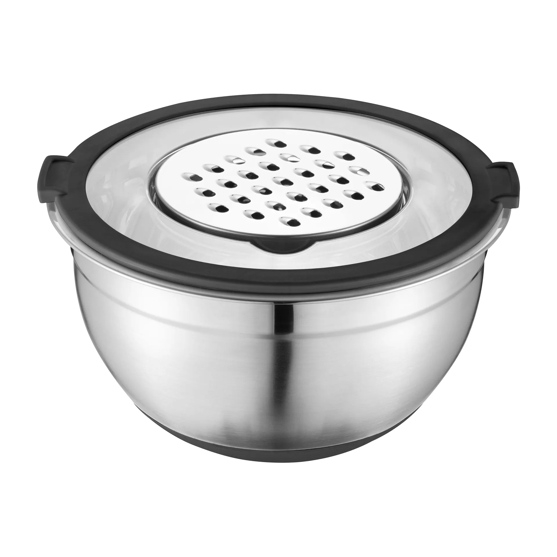 Betje skåle med rivejern 5 dele, Rustfrit stål Dorre