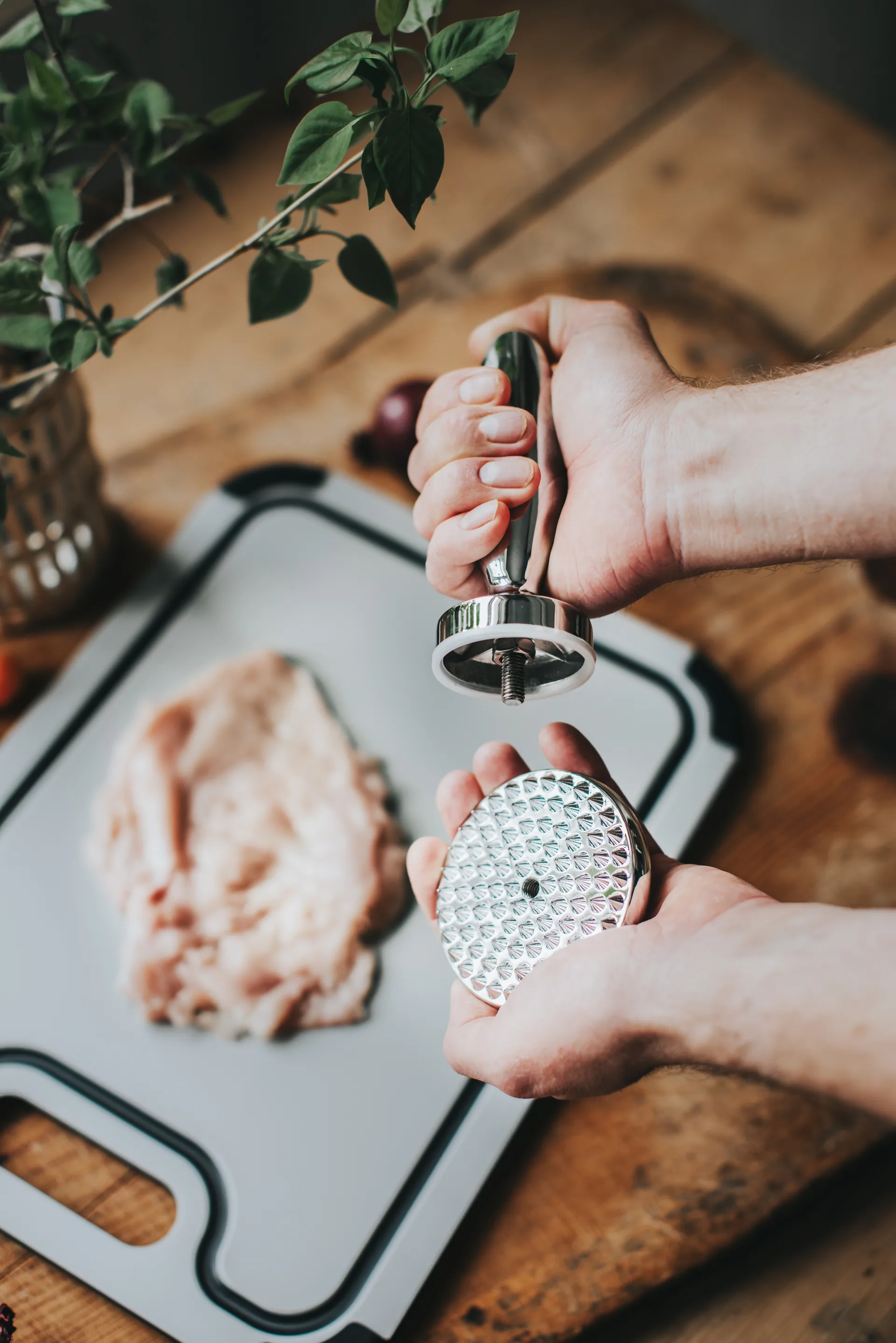 Birdie Biffbanker vendbar 14,5x8,3x8,3 cm, Rustfrit stål Dorre