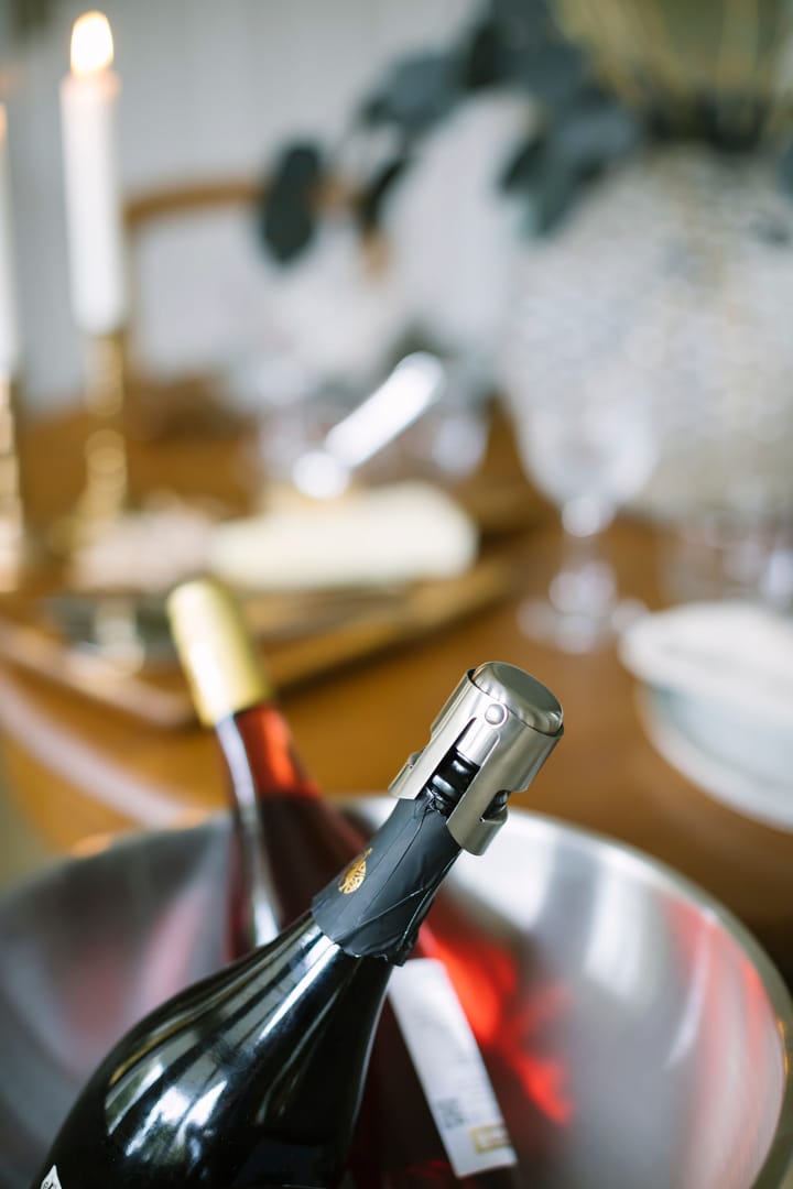 Bourdeaux vin- og champagneforsegler , Rustfrit stål  Dorre