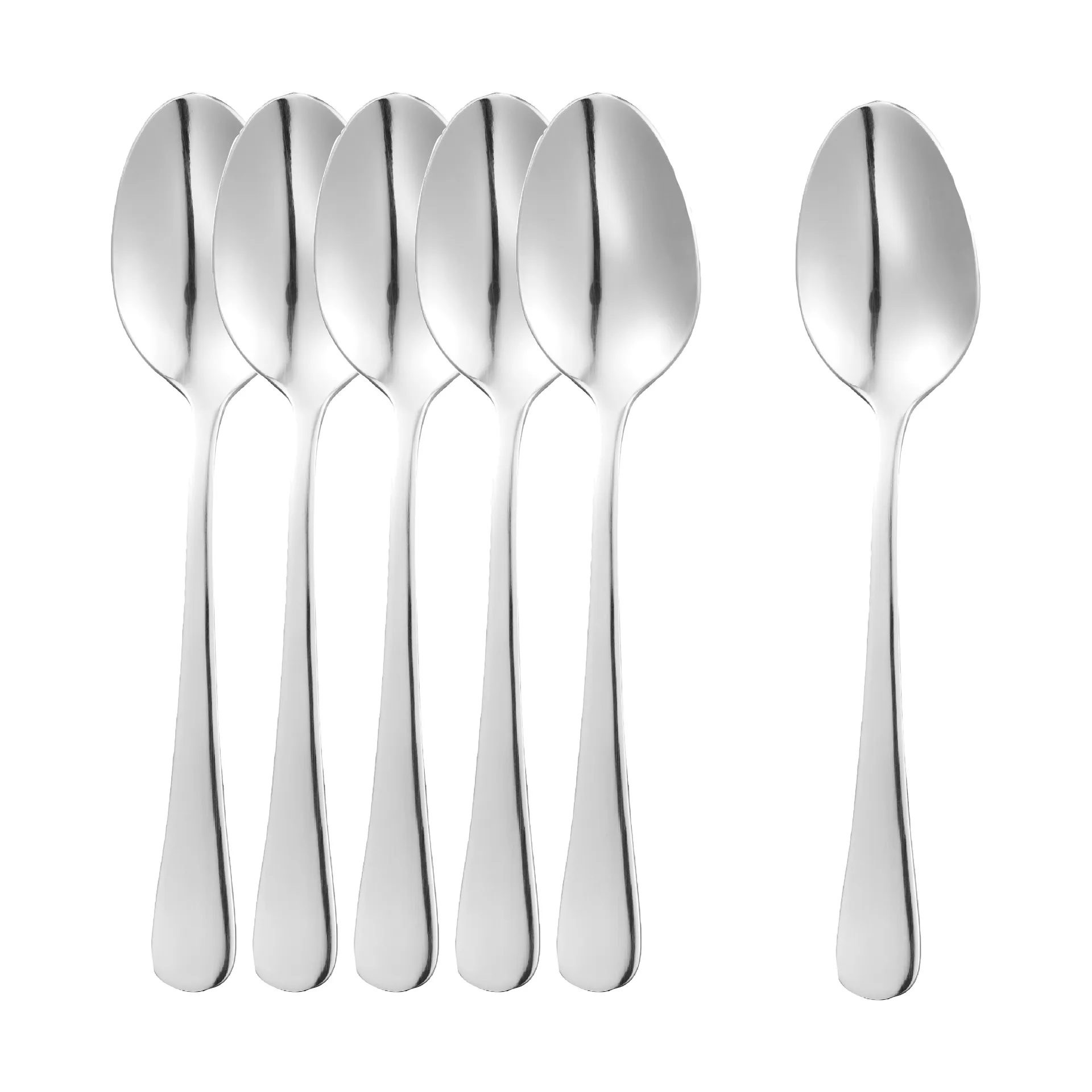 Classic kaffeskeskeer, Rustfrit stål, 6-pak Dorre