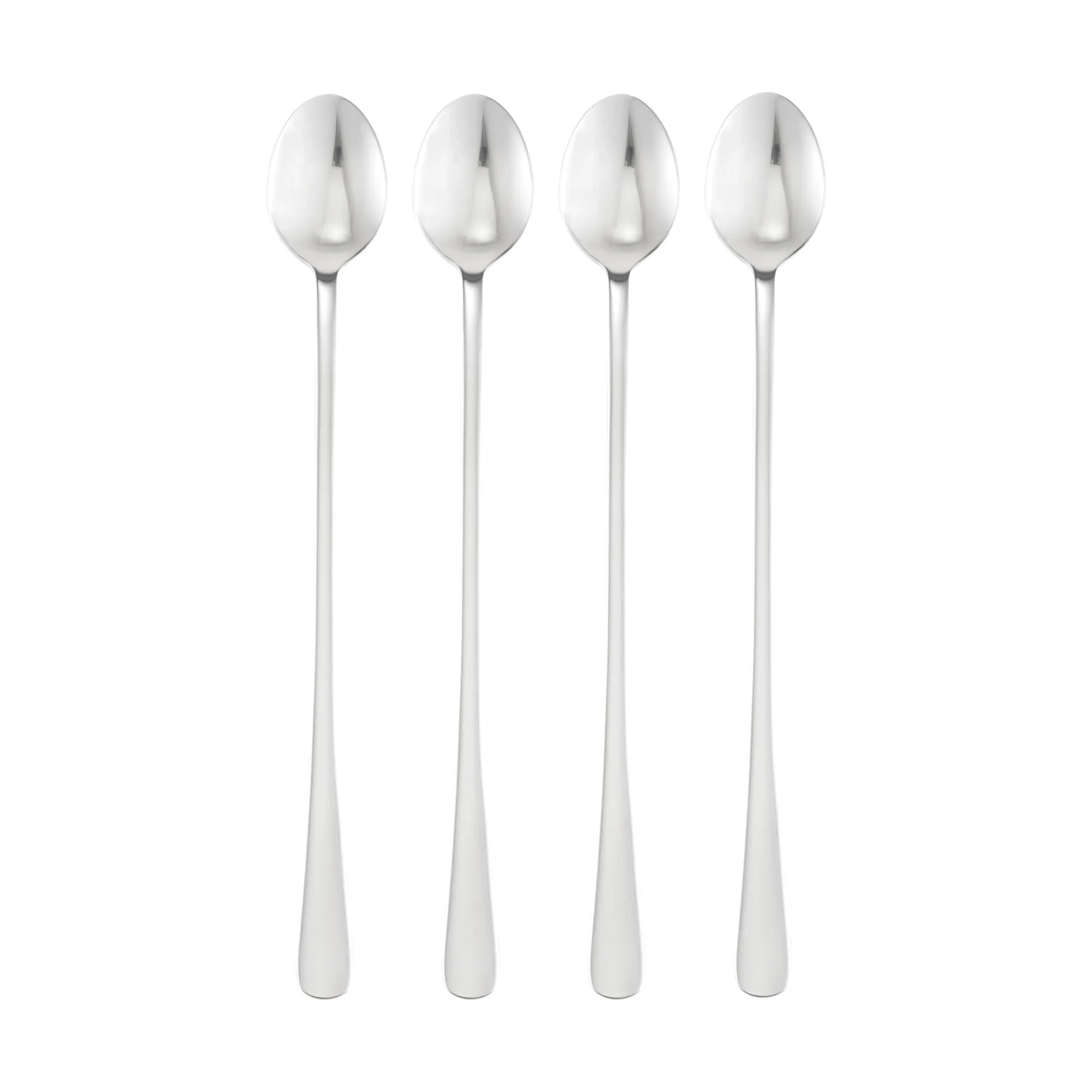 Classic kaffeskeskeer, Rustfrit stål, lang, 4-pak, 22 cm Dorre