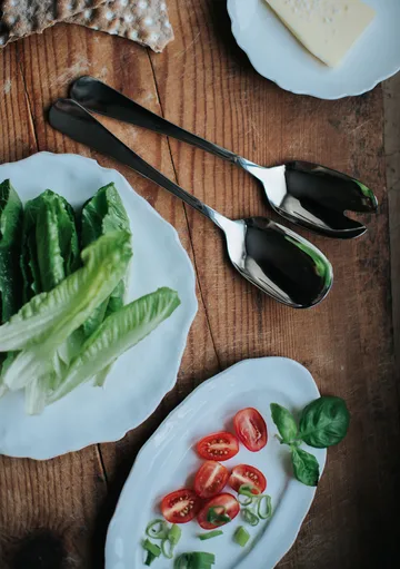 Classic salat- og serveringsbestik - Rustfrit stål, e dele - Dorre