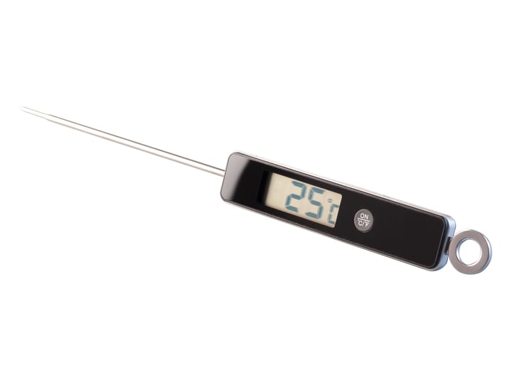 Digital stegetermometer 26 cm, Sort Dorre