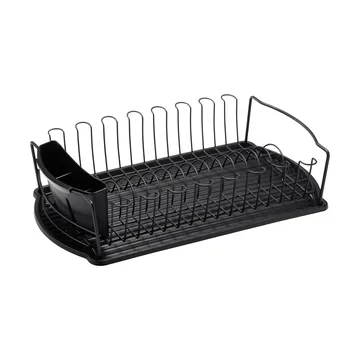 Disa opvaskestativ 28x48 cm - Sort - Dorre