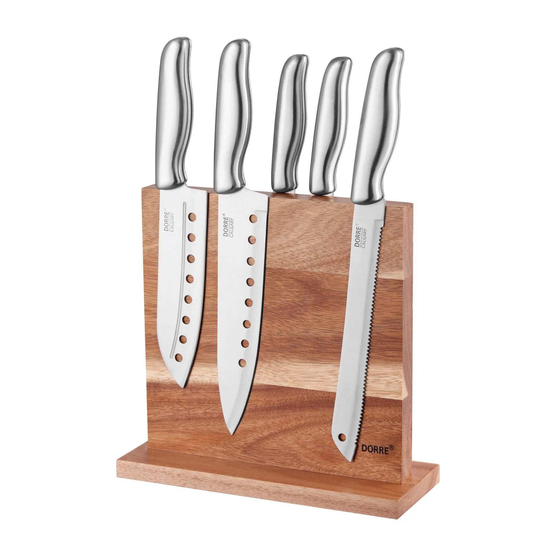 Kaya knivholder 22x22 cm, Acacia Dorre