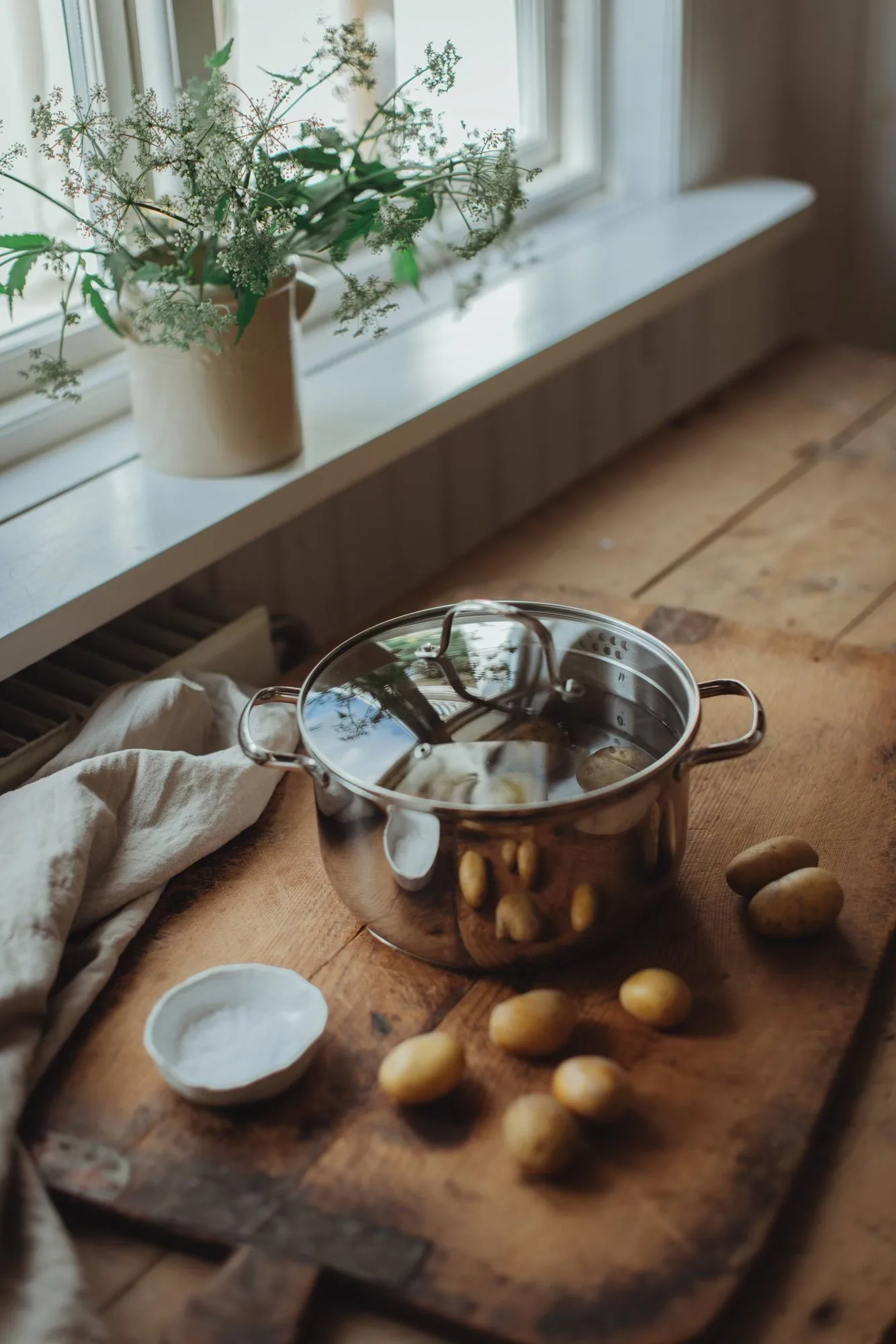 Kerri grydesæt, Rustfrit stål, 10 dele Dorre