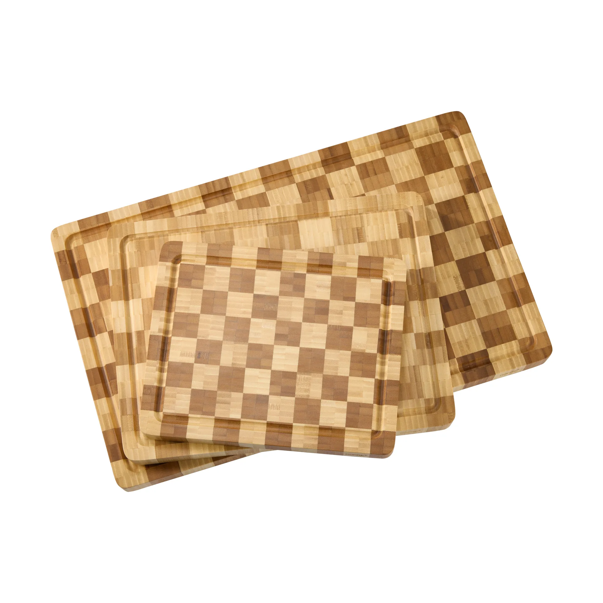 Kombo skærebræt, Bambus, 30x24x3 cm Dorre