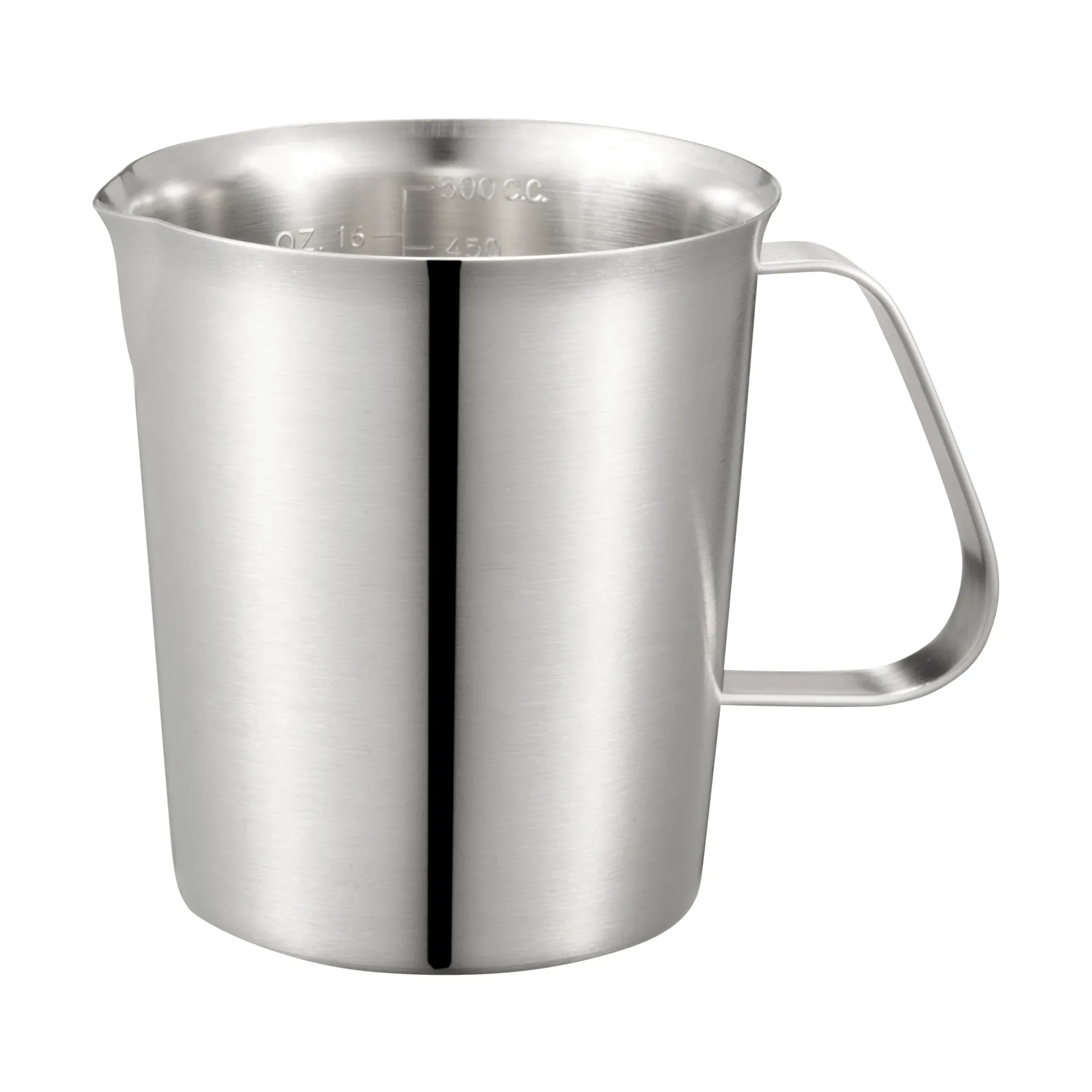 Max målebæger, Rustfrit stål, 0,5 L Dorre