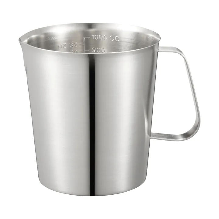 Max målebæger - Rustfrit stål, 1 L - Dorre