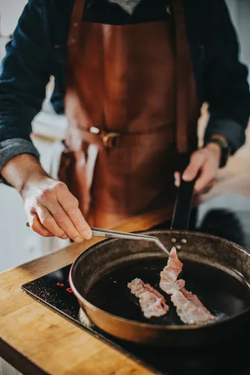 Miah matpincet buet spids 24x2,5 cm - Rustfrit stål - Dorre