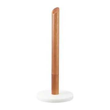 Penny køkkenrulleholder 32 cm - Træ/Marmor - Dorre