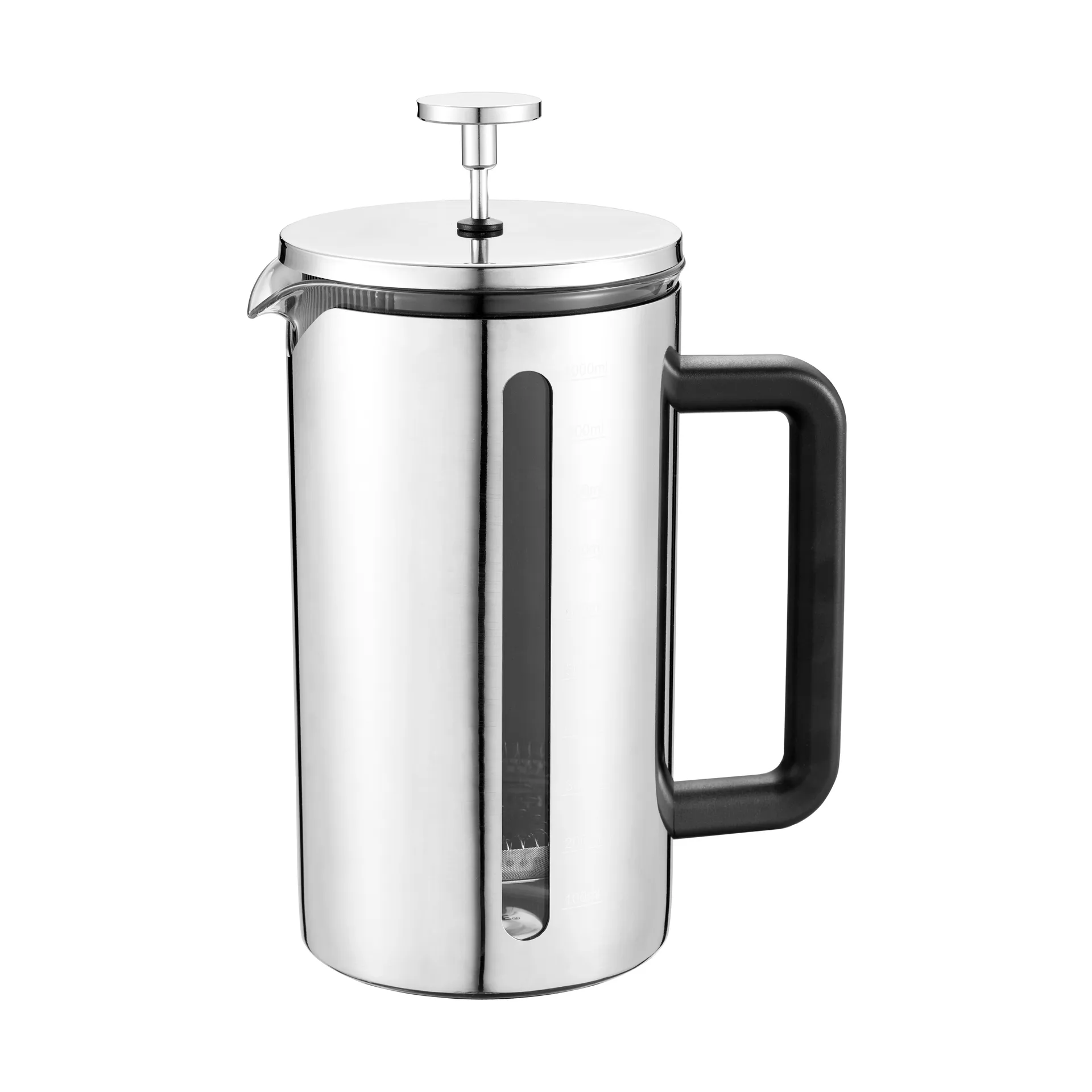 Prexa stempelkande 1 l, Rustfrit stål-glas Dorre
