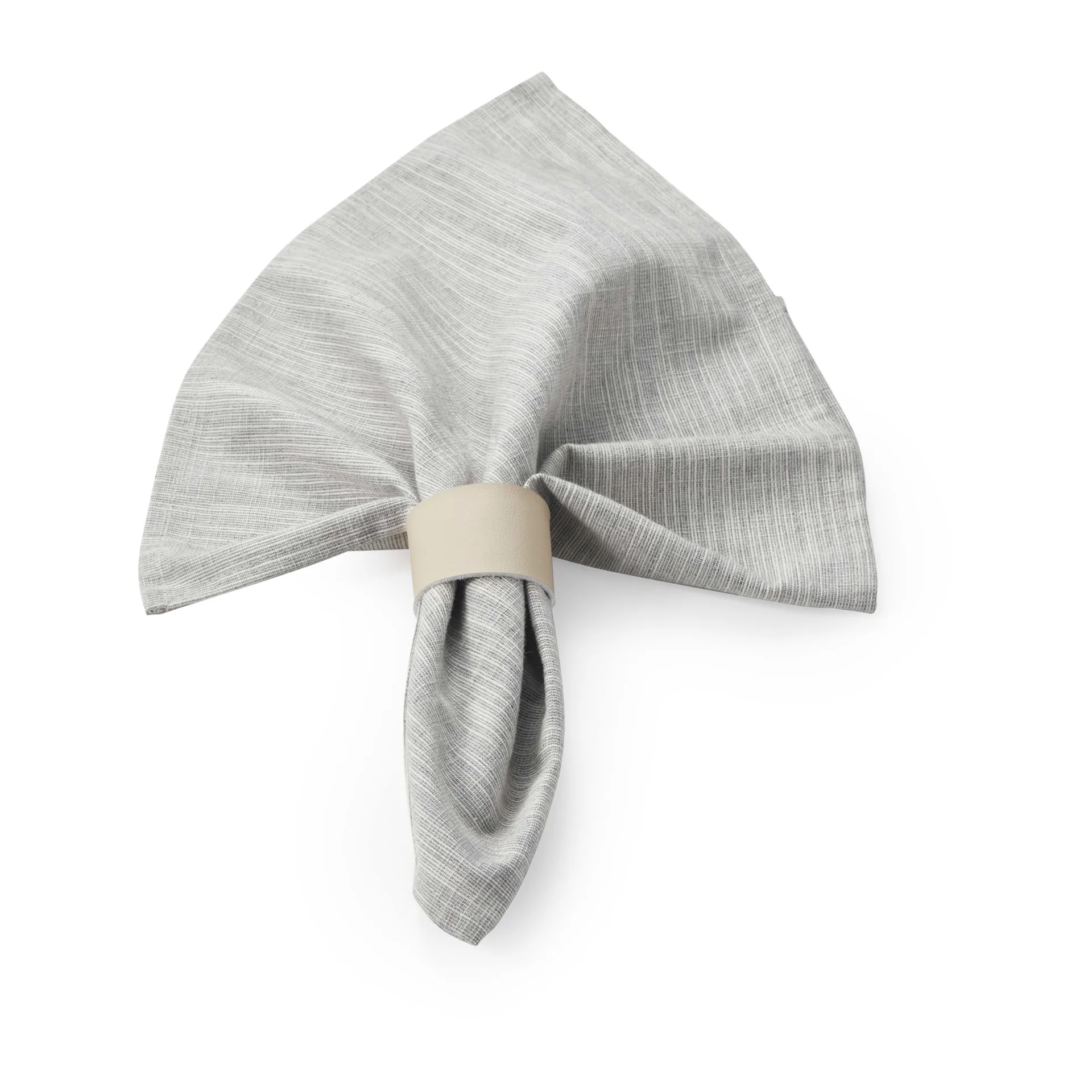 Selah servietring Ø9 cm 4 styk, Beige Dorre