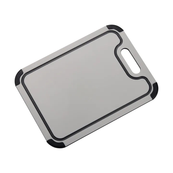 Sibel skærebræt plastik med silikonefødder - 37 x 27,5 cm - Dorre