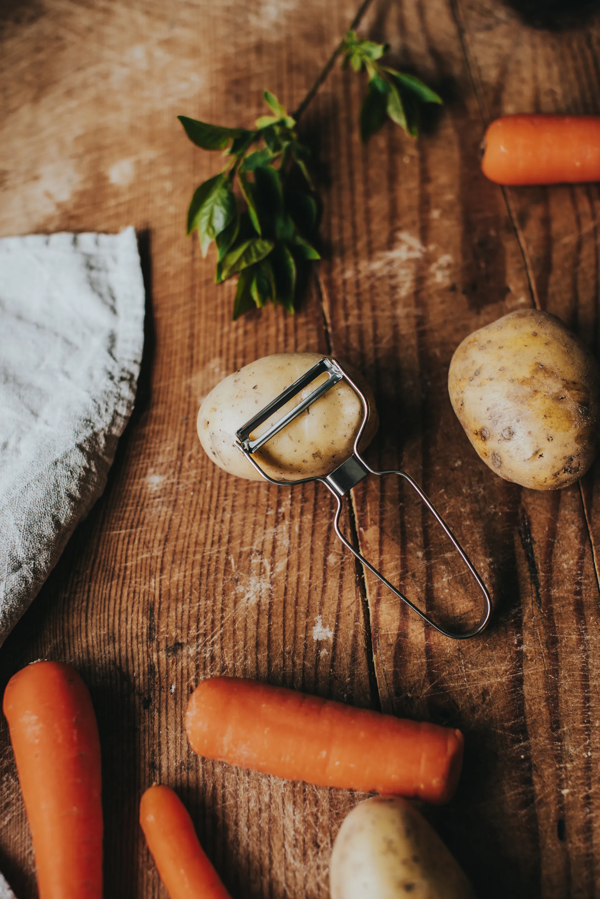 Suki skræller 12,3x5,3 cm, Rustfrit stål Dorre