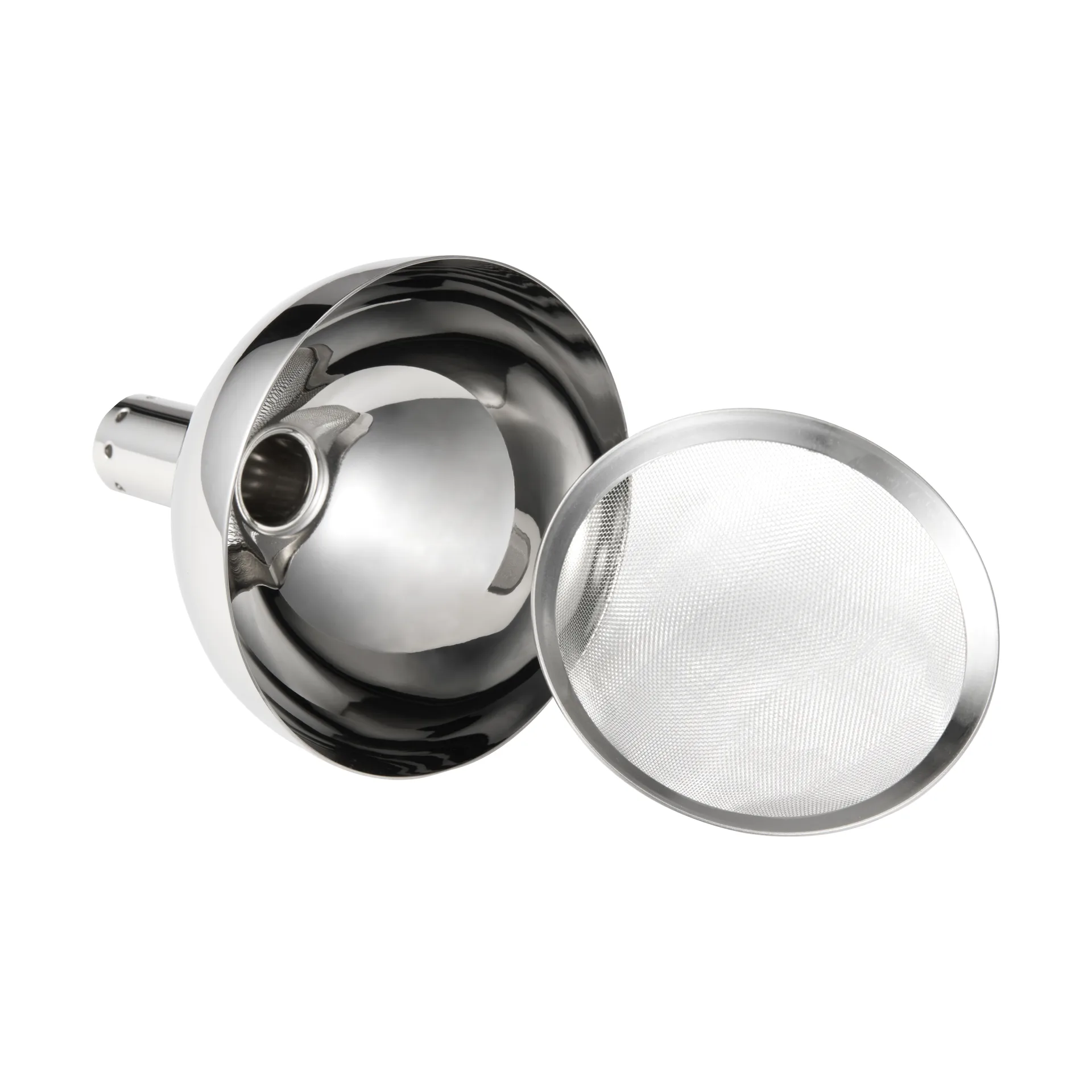 Valu dekateringstragt med si, Rustfrit stål Dorre