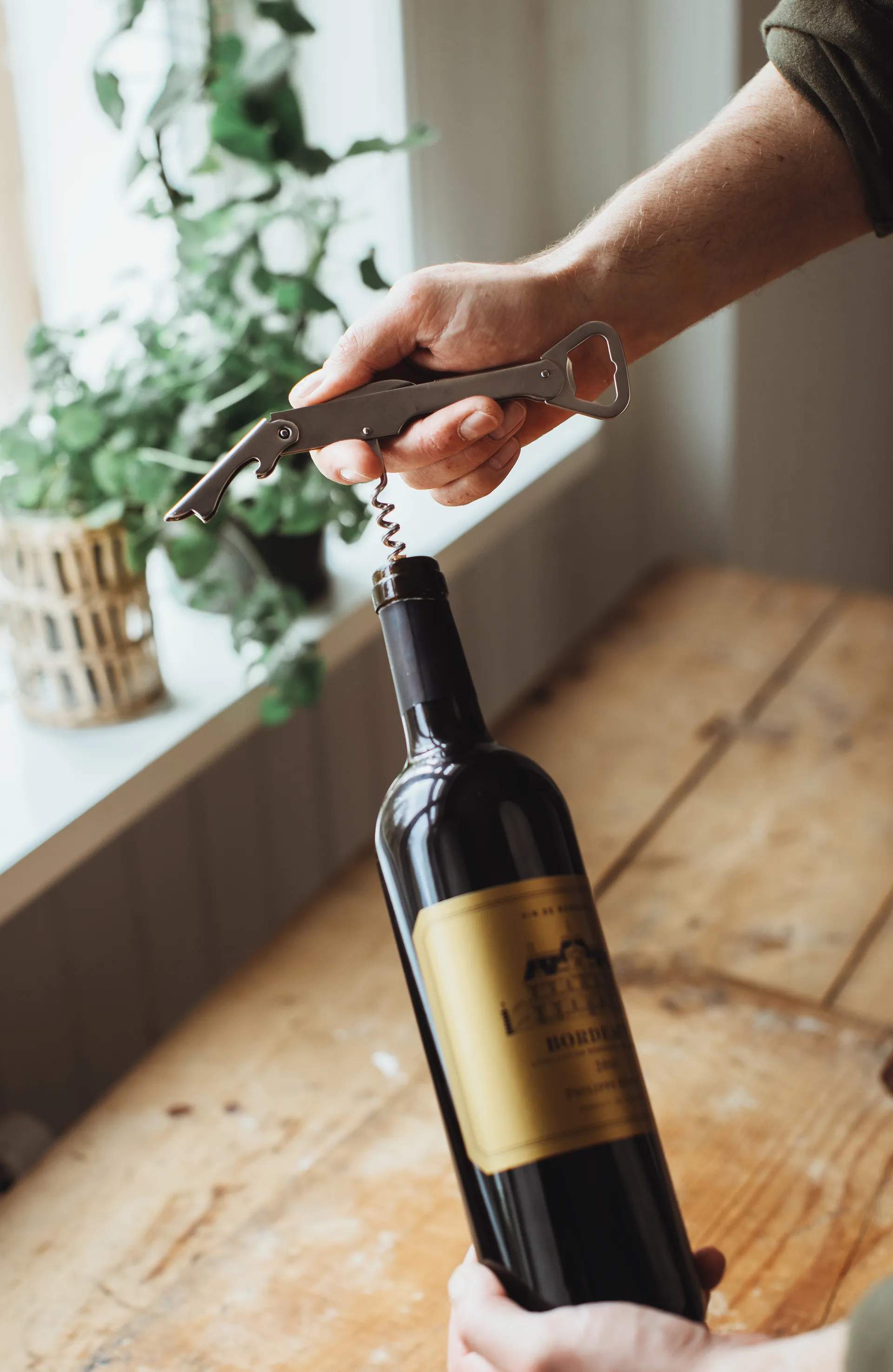 Varda vin- & kapselåbner 14,5 cm, Rustfrit stål Dorre