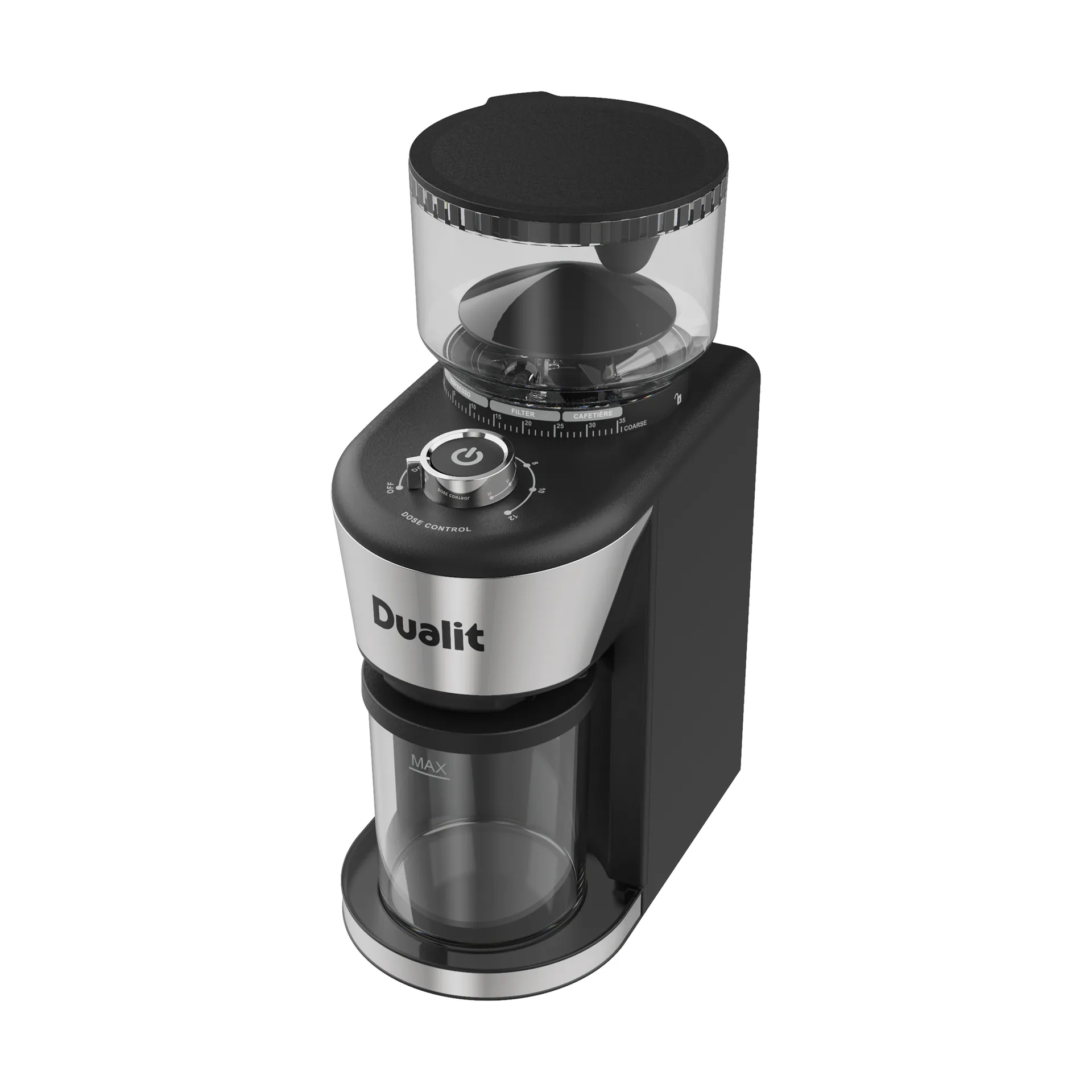 Dualit kaffekværn 31 cm, Sort Dualit