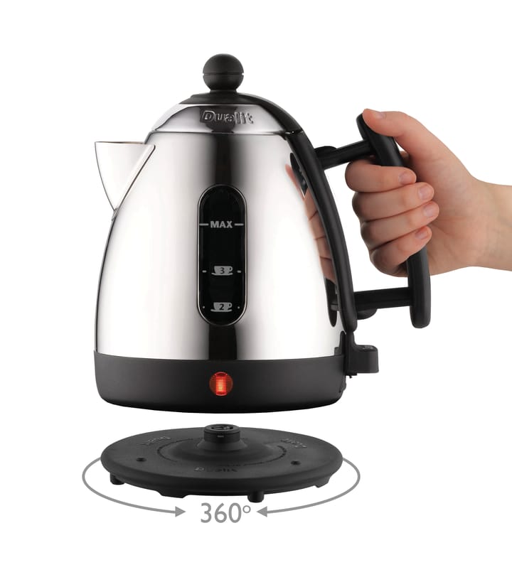 Dualit Lite elkedel 1 L, Sort-rustfri Dualit