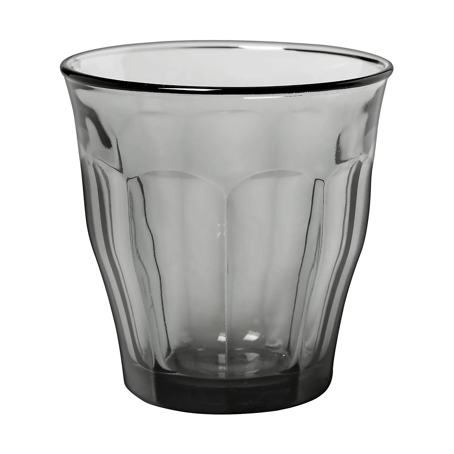 Picardie drikkeglas, Grå, 6-pak, 25 cl Duralex