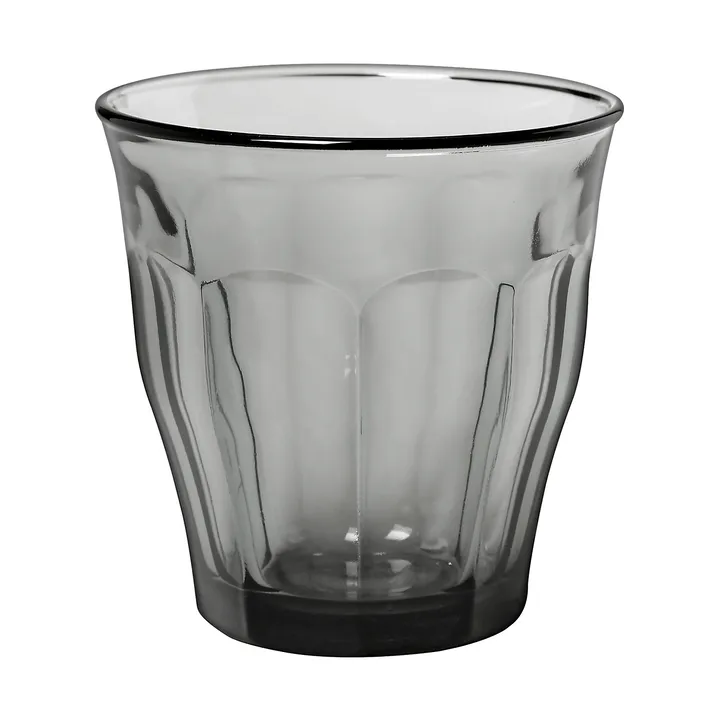 Picardie drikkeglas - Grå, 6-pak, 25 cl - Duralex