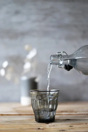 Picardie drikkeglas - Grå, 6-pak, 25 cl - Duralex