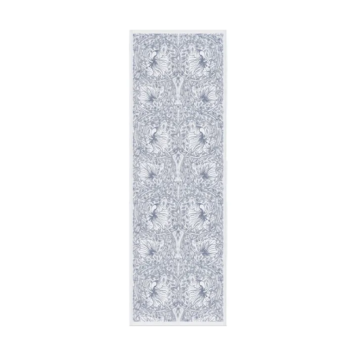 Pimpernel bordløber 50x150 cm - Blå - Ekelund Linneväveri